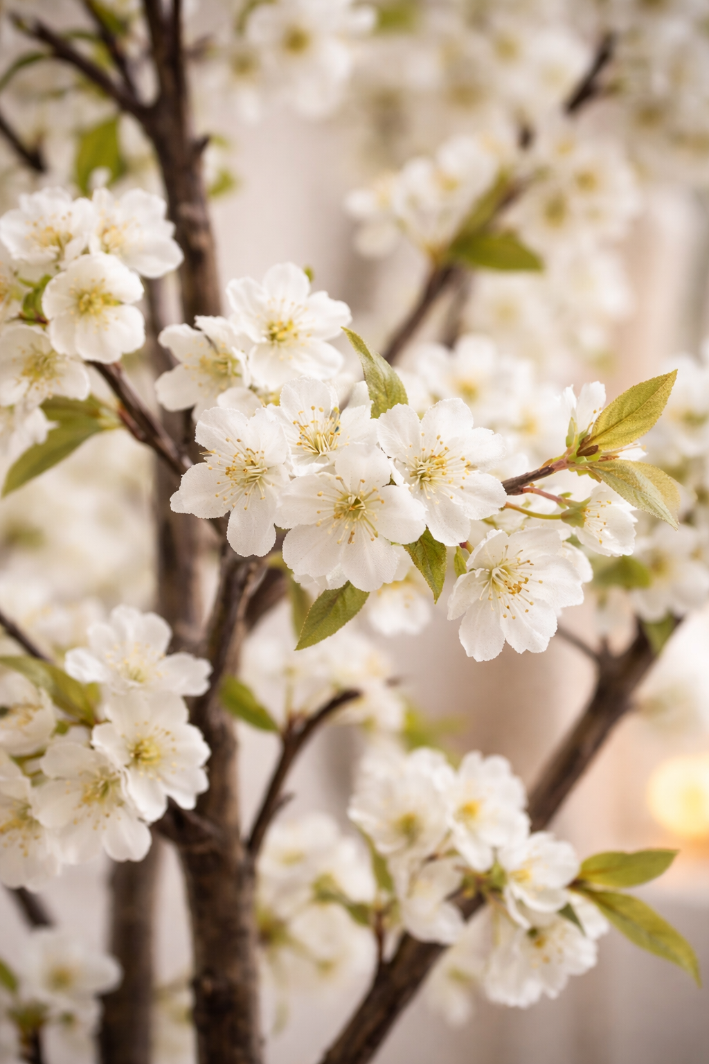 Cerisier Japonais Artificiel – Prunus Kersenbloesem – Rose & Blanc – 210 cm