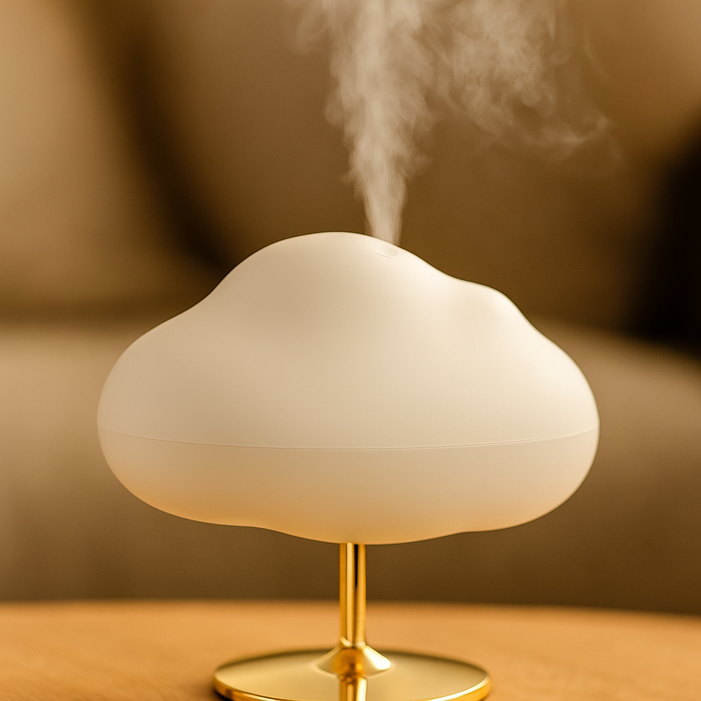 Diffuseur d’Arômes Nuage – Humidificateur LED Design & Bien-Être (270 ml)