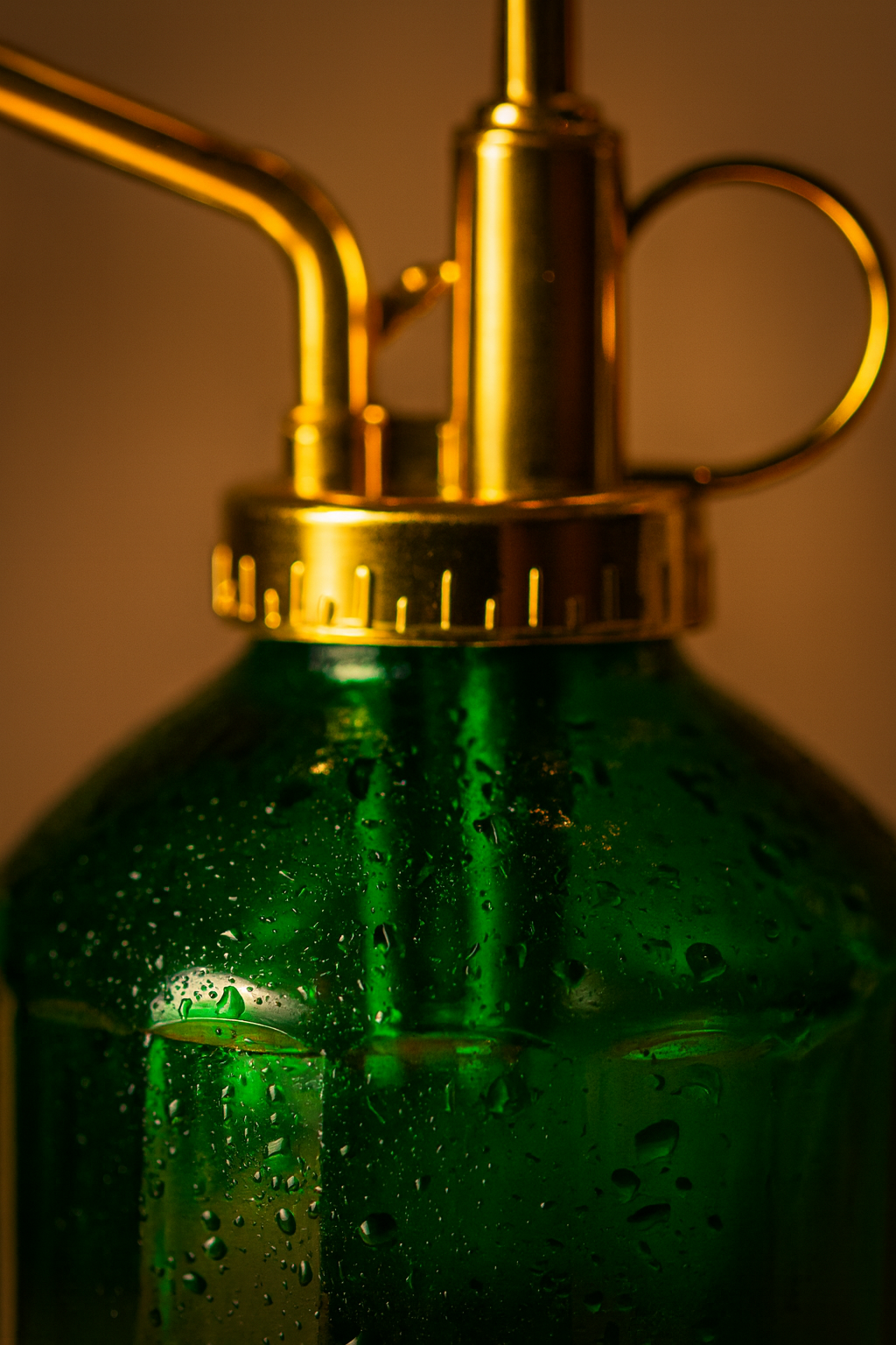 Vaporisateur en Verre Vert – Brume Fine & Design Vintage